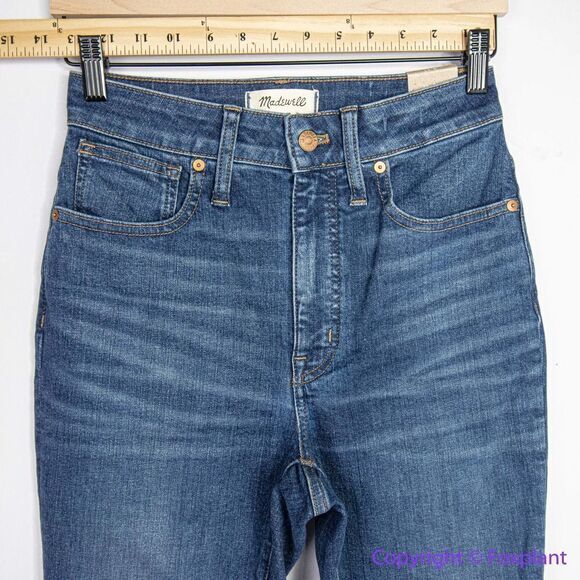 NEW Madewell Curvy High-Rise Skinny Jeans in‎ Lanette Wash, 27 - Picture 4 of 15